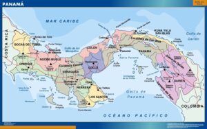 Mapa Panama